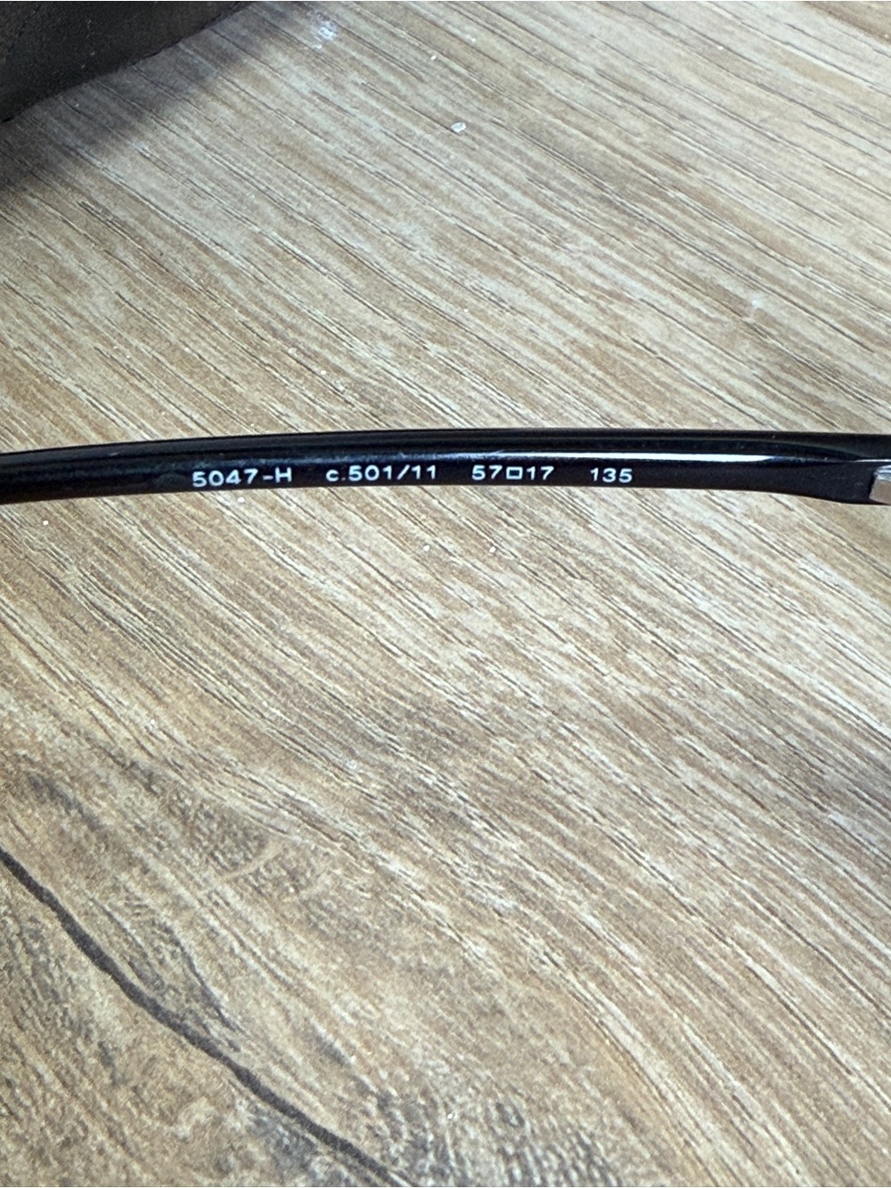 Vintage Chanel sunglasses 5047 h Black with pearl ends - Picture 10 of 15